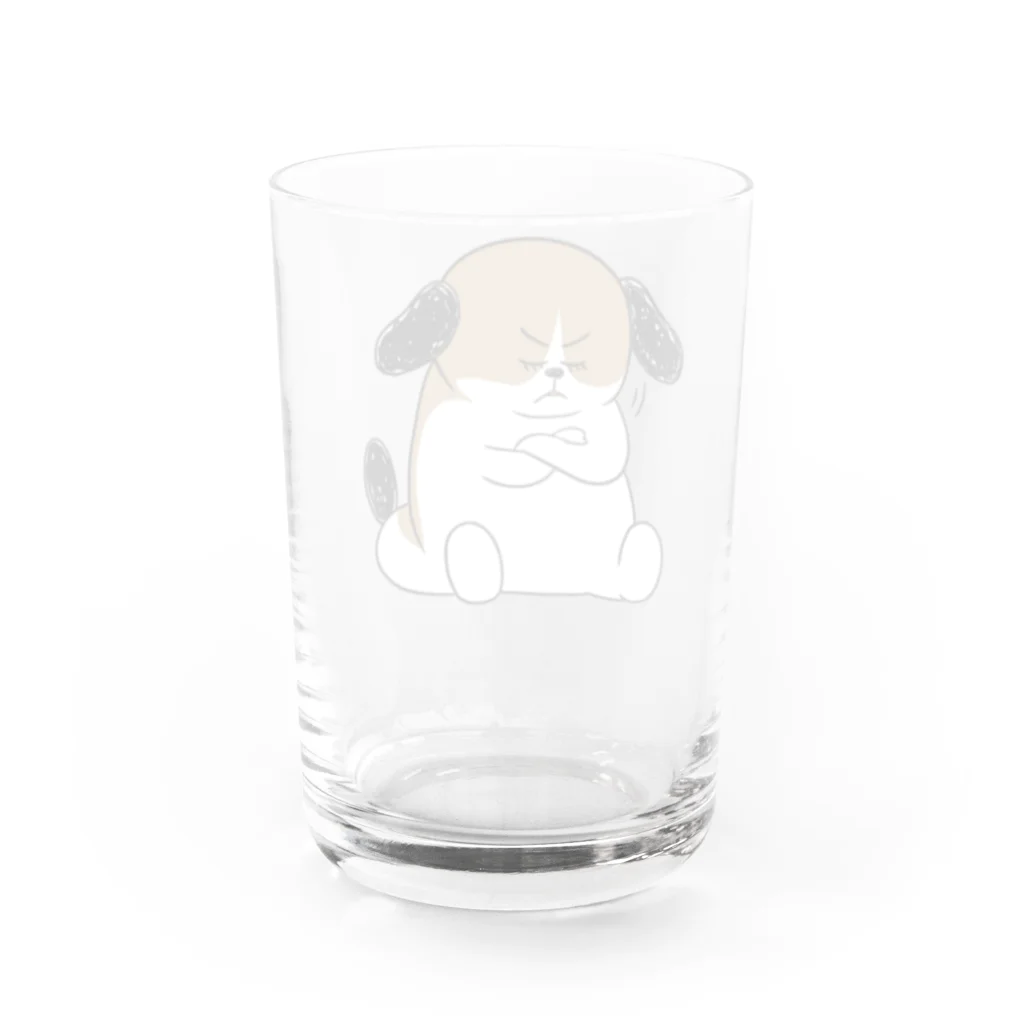 マツバラのもじゃまる納得 Water Glass :back