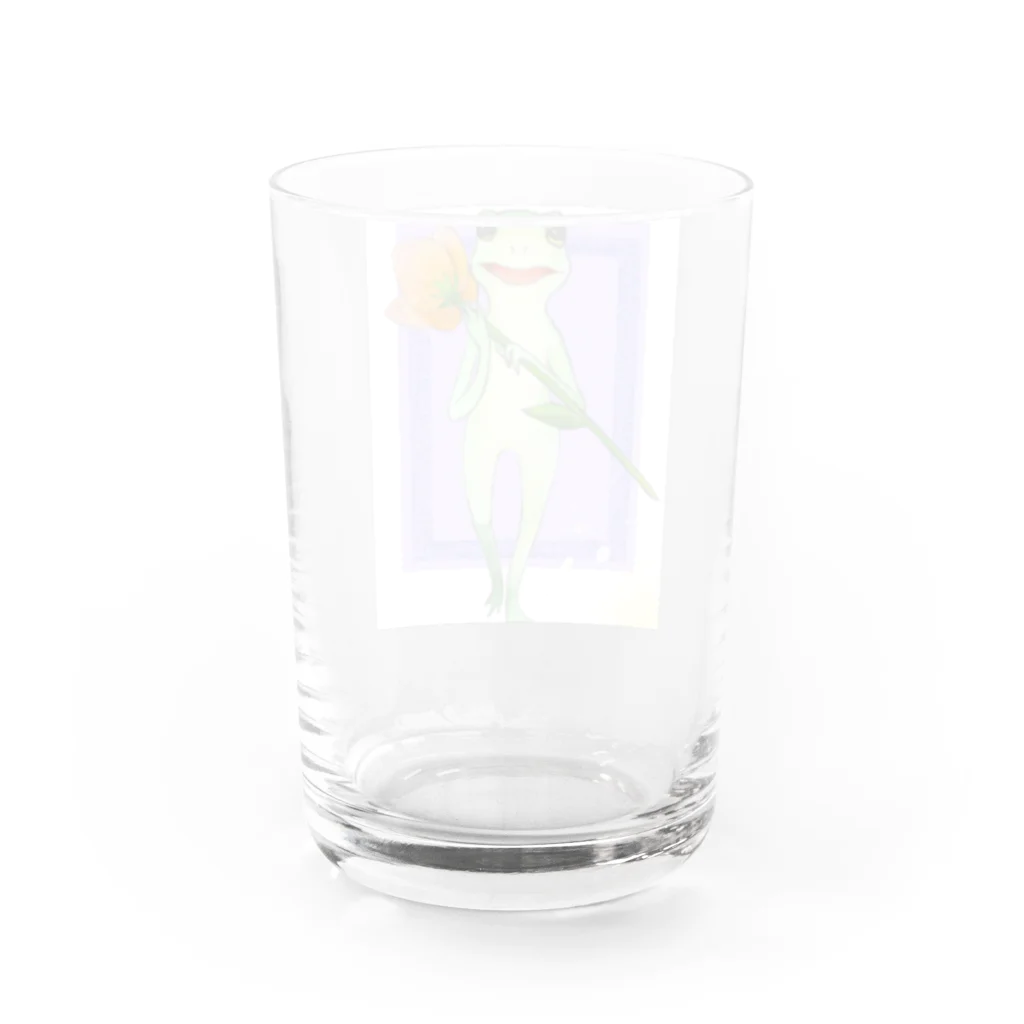 駄菓子工房のプレゼント Water Glass :back
