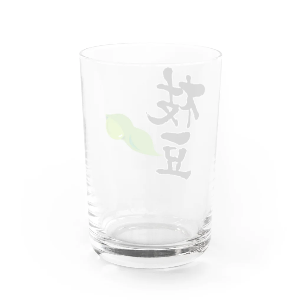 kof@rbcの枝豆 Water Glass :back