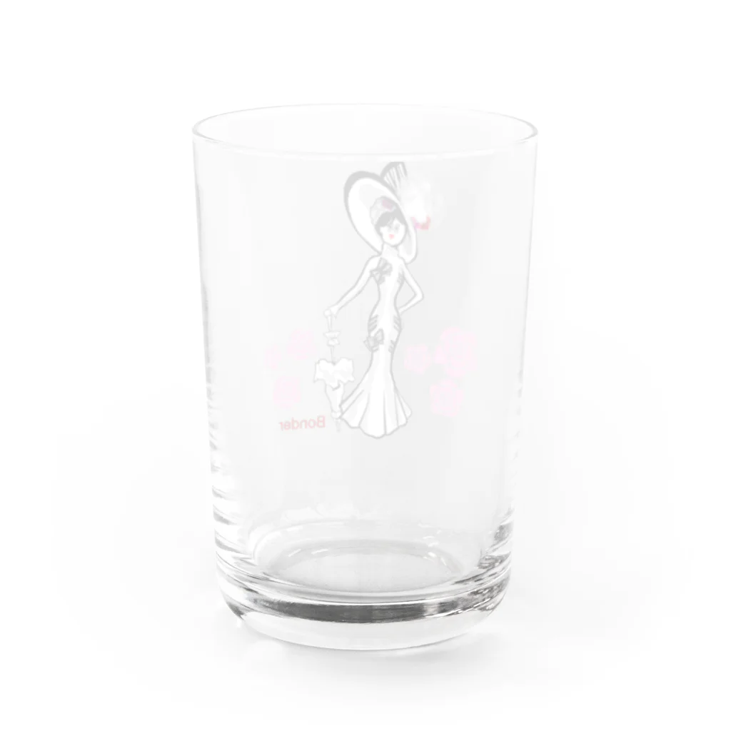 ぼんだぁのオードリーヘプバーン Water Glass :back