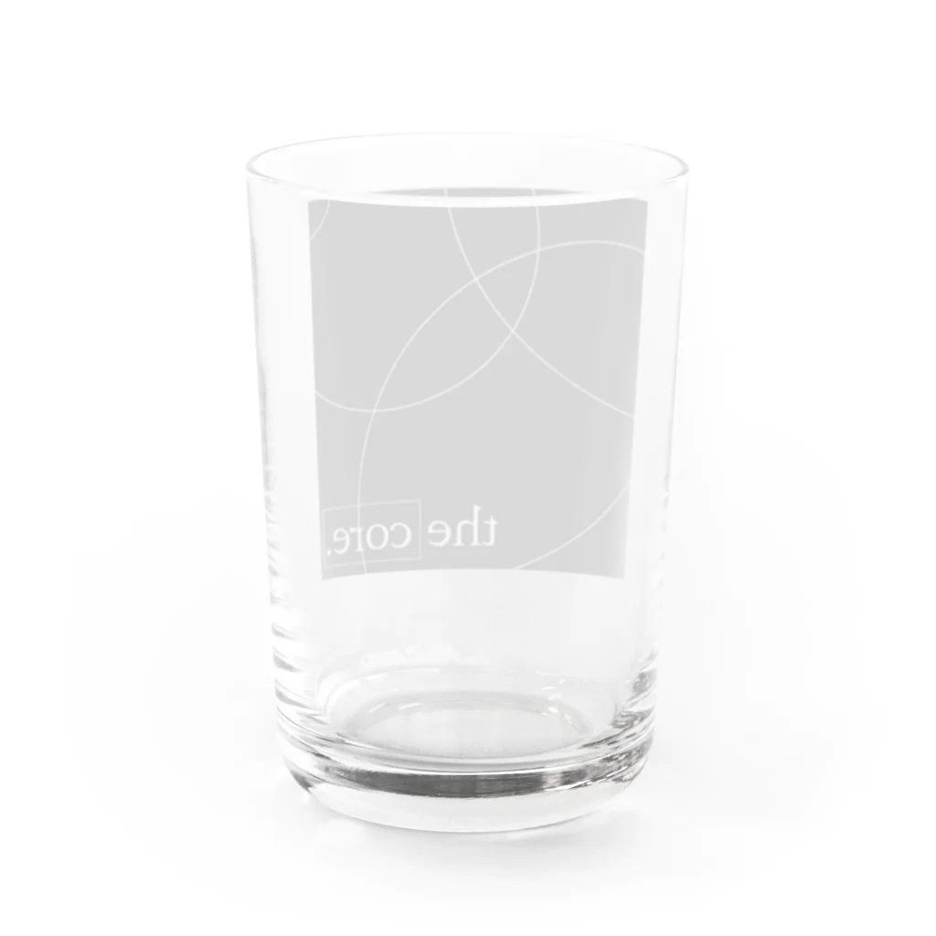 the core.のthe core. 『Round』 Water Glass :back