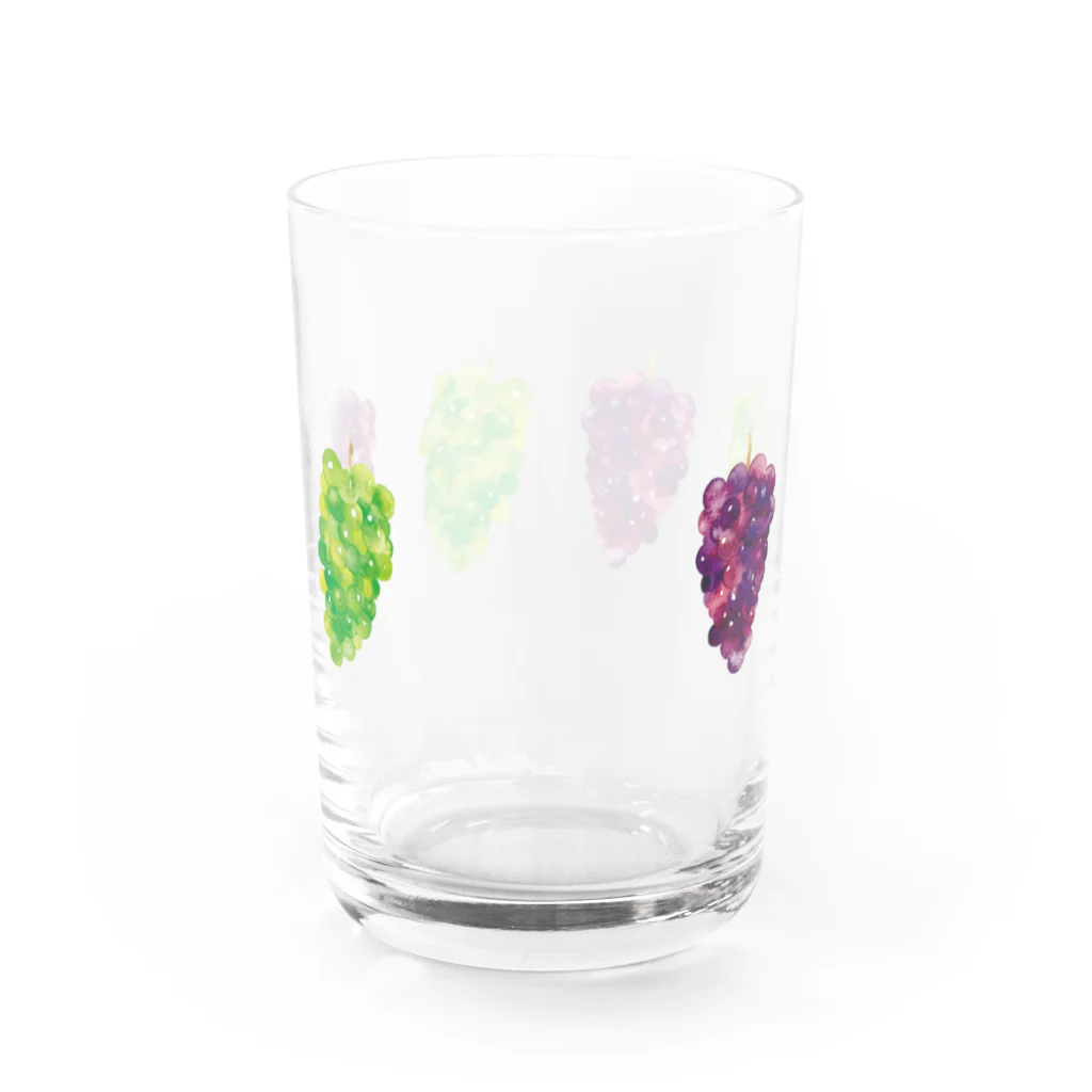 さとろくのぶどうグラス Water Glass :back