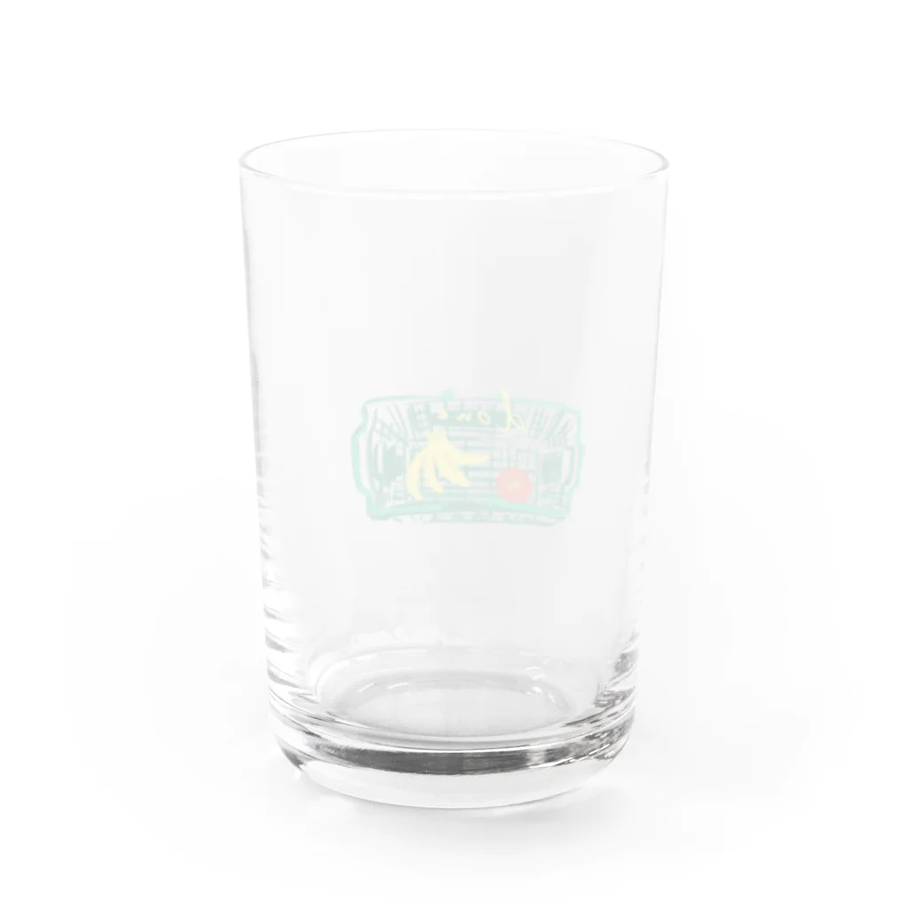 our shopのはじめてのおつかいおつかれ Water Glass :back