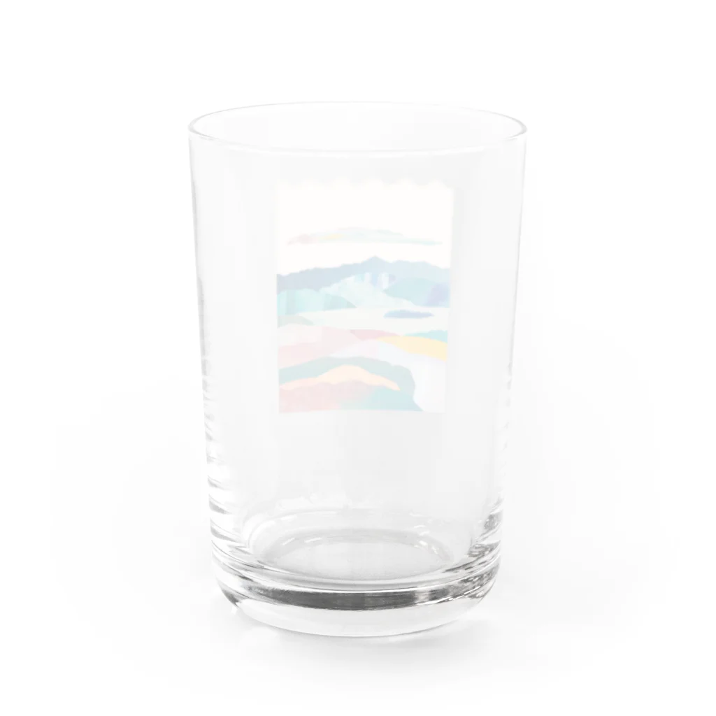 クボタノブエのNEW YEAR 霧ヶ峰 Water Glass :back