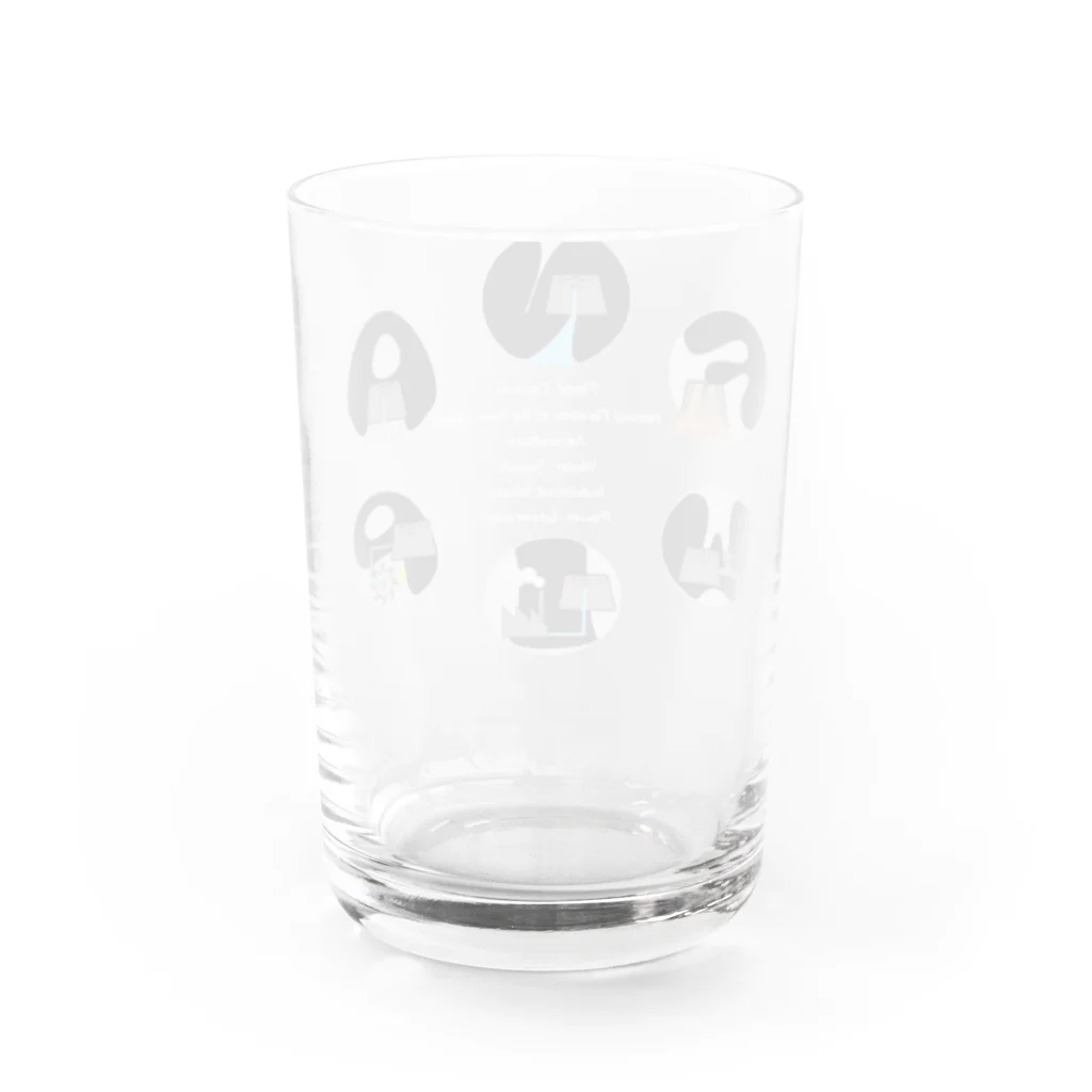 KadoiiのFNAWIP2020 glay Water Glass :back