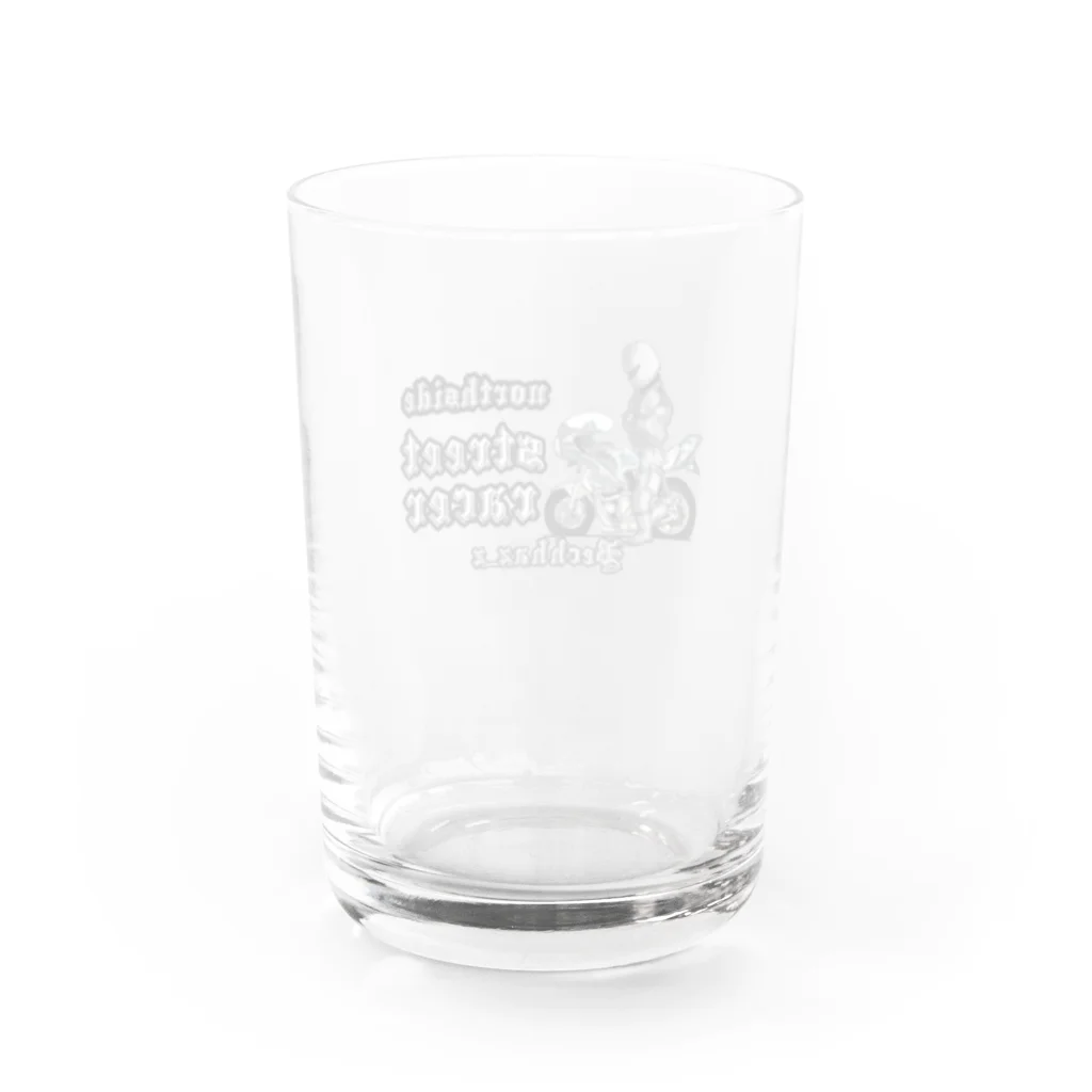 secretbaseartfactoryの街道レーサーのグッズです。 Water Glass :back