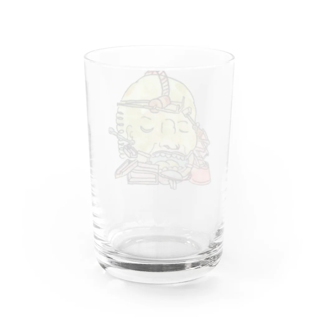 🍩tarojiro(たろじろ) shop🍩のピタゴラ装置で顎関節矯正 Water Glass :back