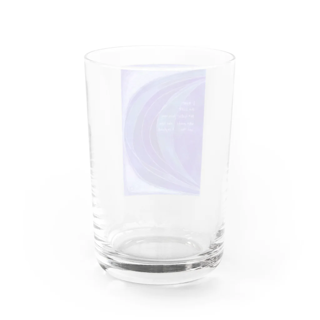 attsjamのI fear the LORD. Water Glass :back