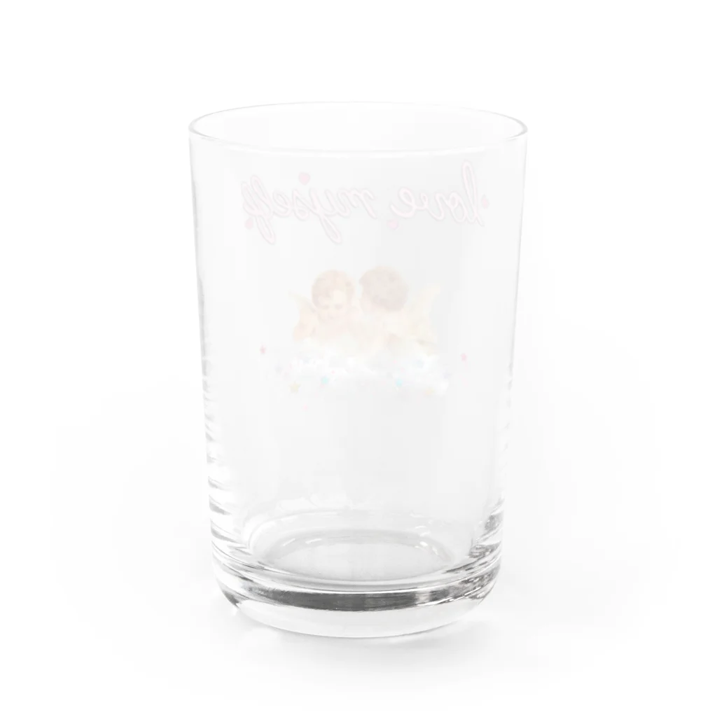 エムの♡Love Myself♡ Water Glass :back