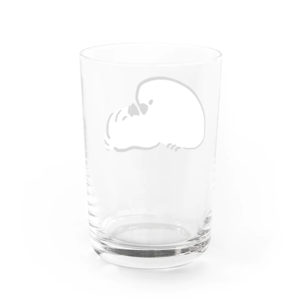 TONPESO SHOPのツクツク文鳥 Water Glass :back