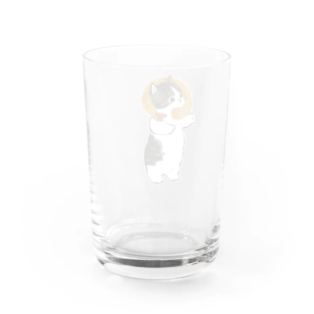 mofusandのエビフライにゃん Water Glass :back