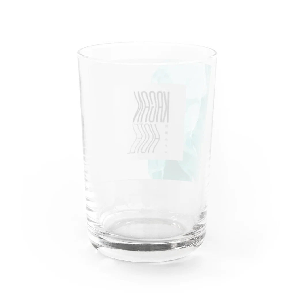 河岸ホテルのkaganhotel stone design goods Water Glass :back