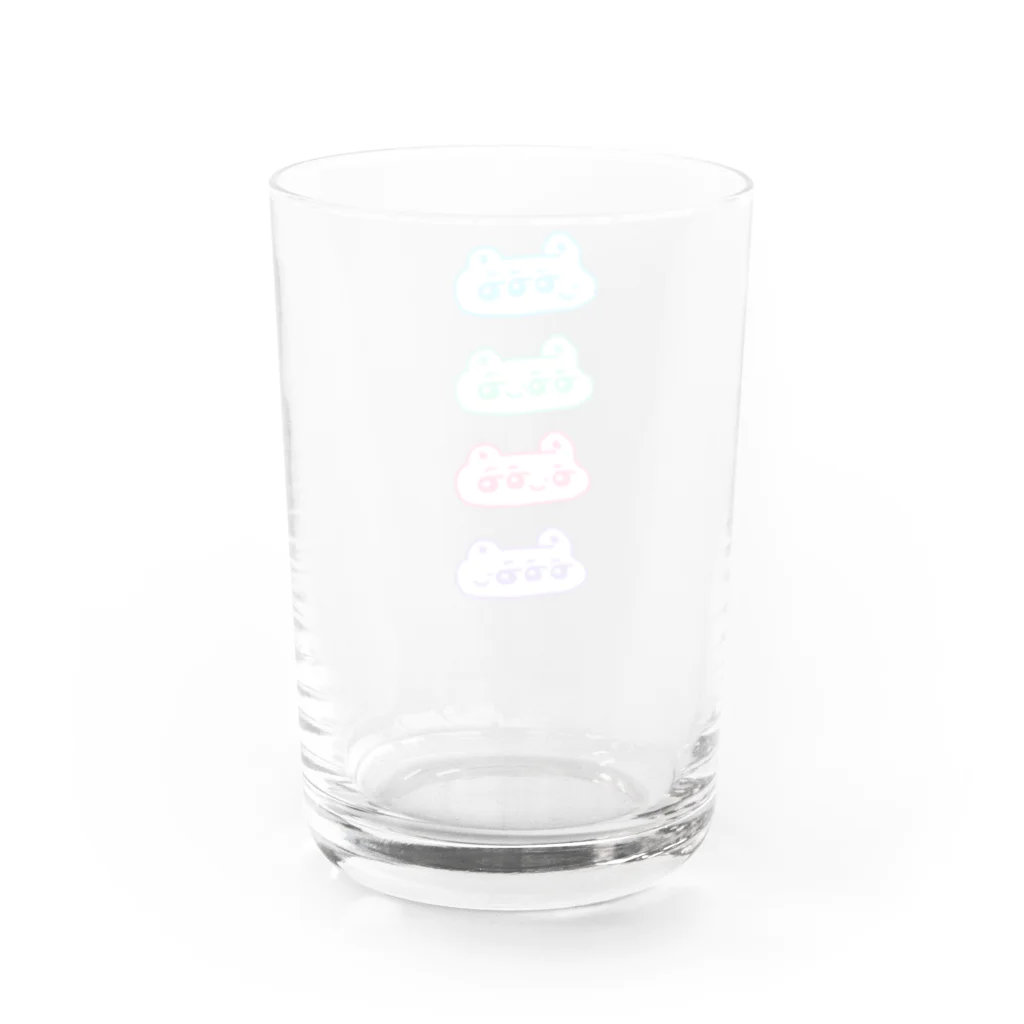 玉野ハヅキの謎のくまめたち Water Glass :back