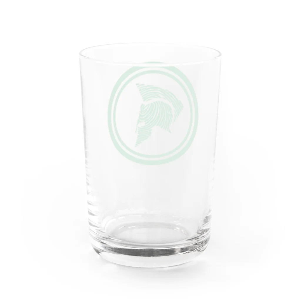 【仮想通貨】ADKグッズ専門店 のADK（big） Water Glass :back