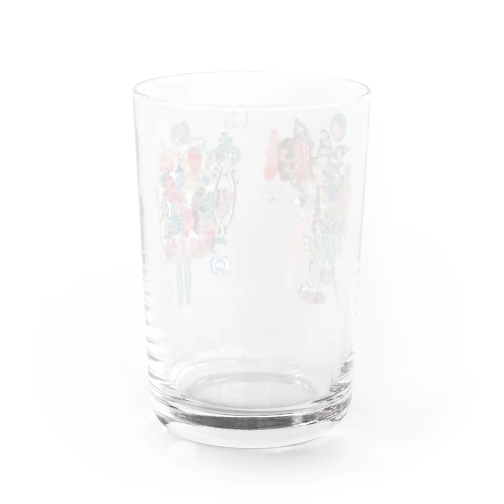 ふっかふっかひゅーんのあれやこれやかんがえているの Water Glass :back