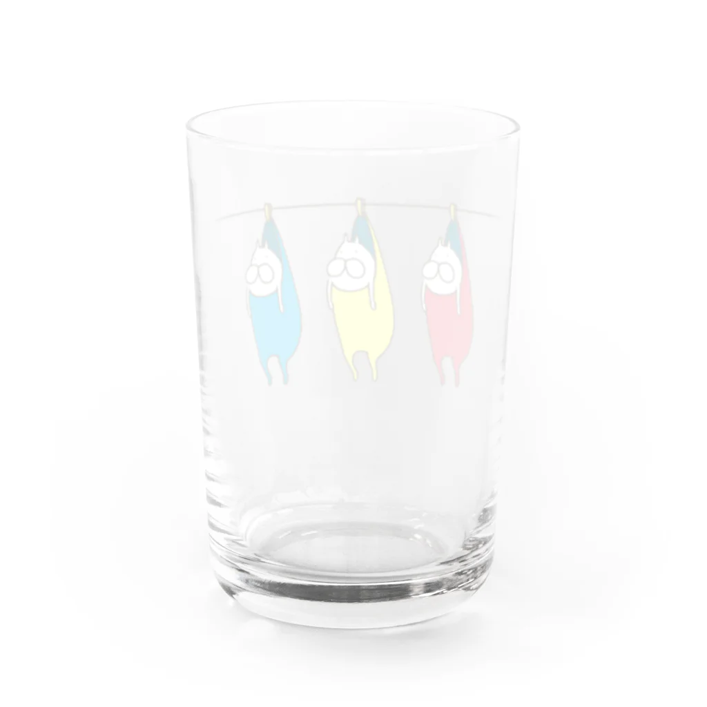 くらきち ONLINE SHOPのねこタイツの洗濯 Water Glass :back