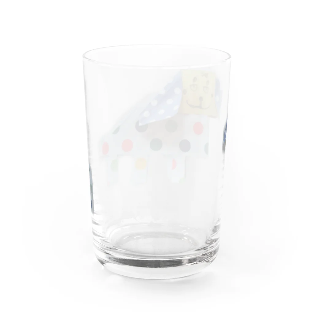 ねこの犬のれいちゃん Water Glass :back