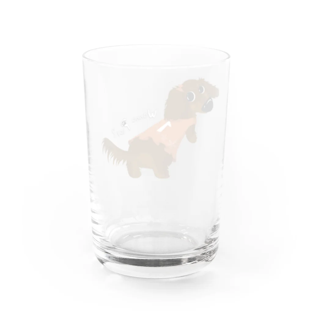 10’s HeavenのWanna Play?【Lチョコ＆タン/GIRL】 Water Glass :back