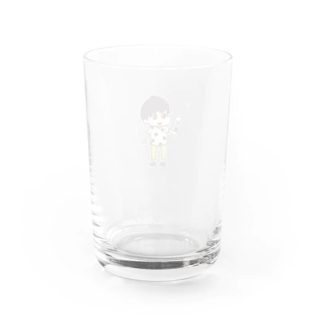 ムスコカワイイドットコムのもちぺー ふーあった Water Glass :back