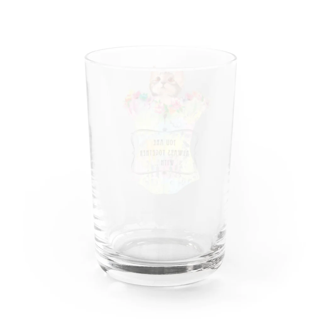 しきみふとしのビスチェ猫 Water Glass :back