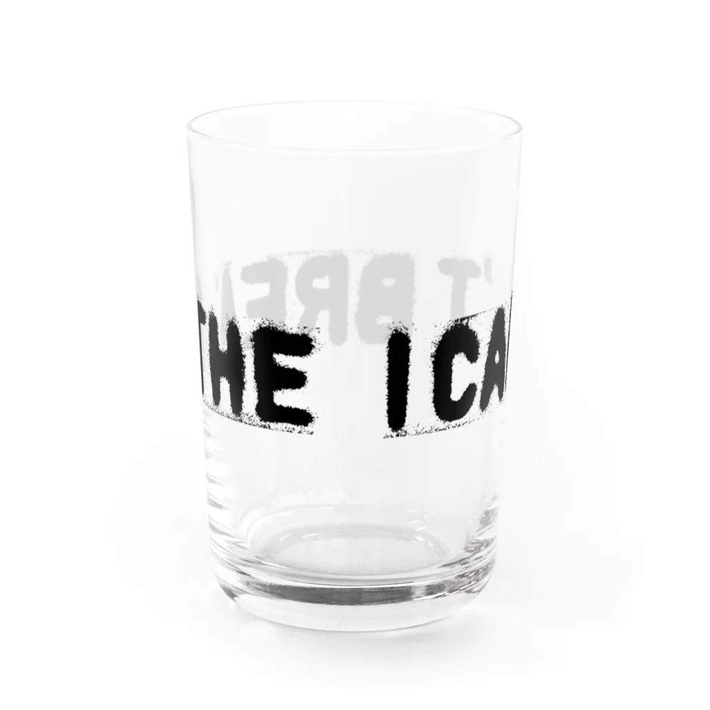 shoppのI CAN'T BREATHE Water Glass :back