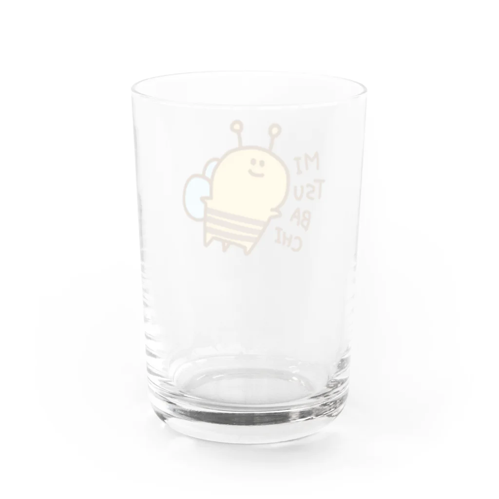 みつばちのみつばち Water Glass :back