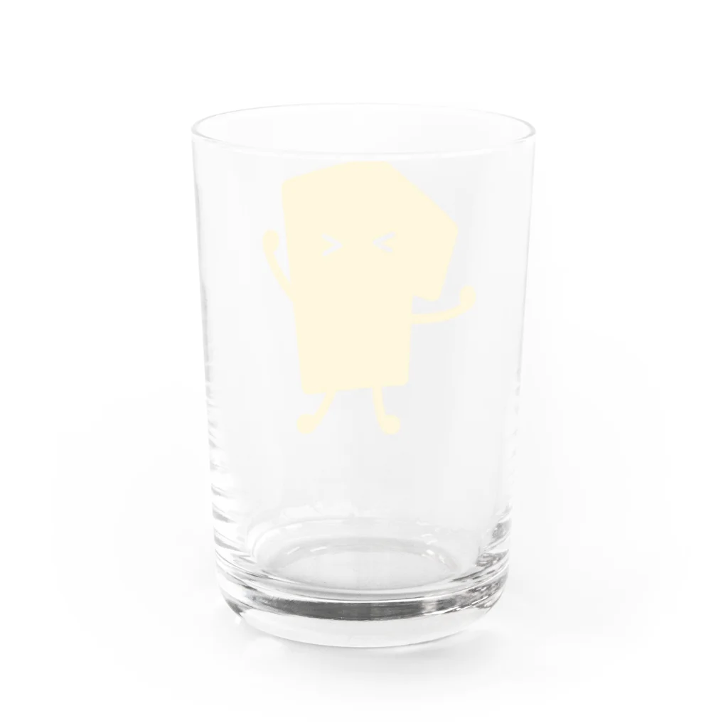 つまみの数字 Water Glass :back