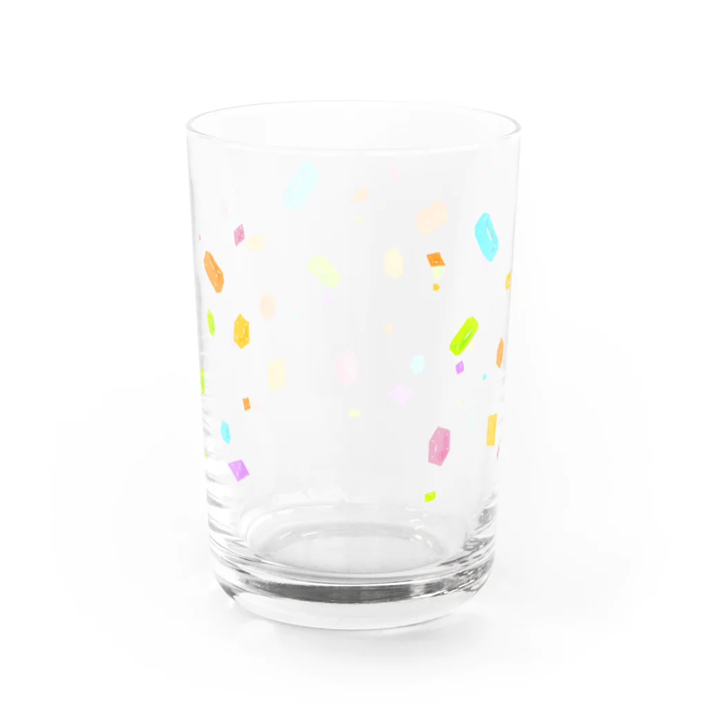 Miiのほうせきの あめ Water Glass :back