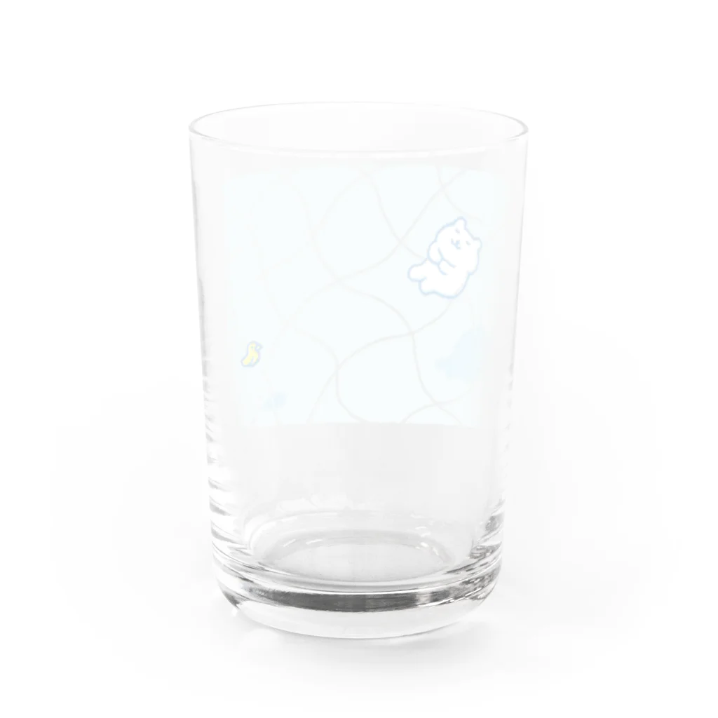 かわしまさきのおだやかプール Water Glass :back