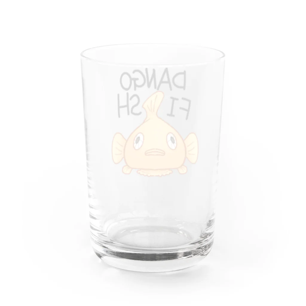 ぴえ太のDANGO FISH  Water Glass :back