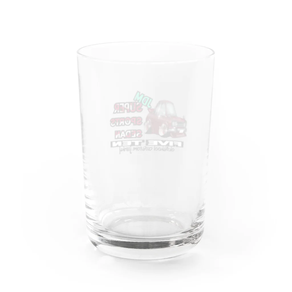 secretbaseartfactoryのoldskool JDM Water Glass :back