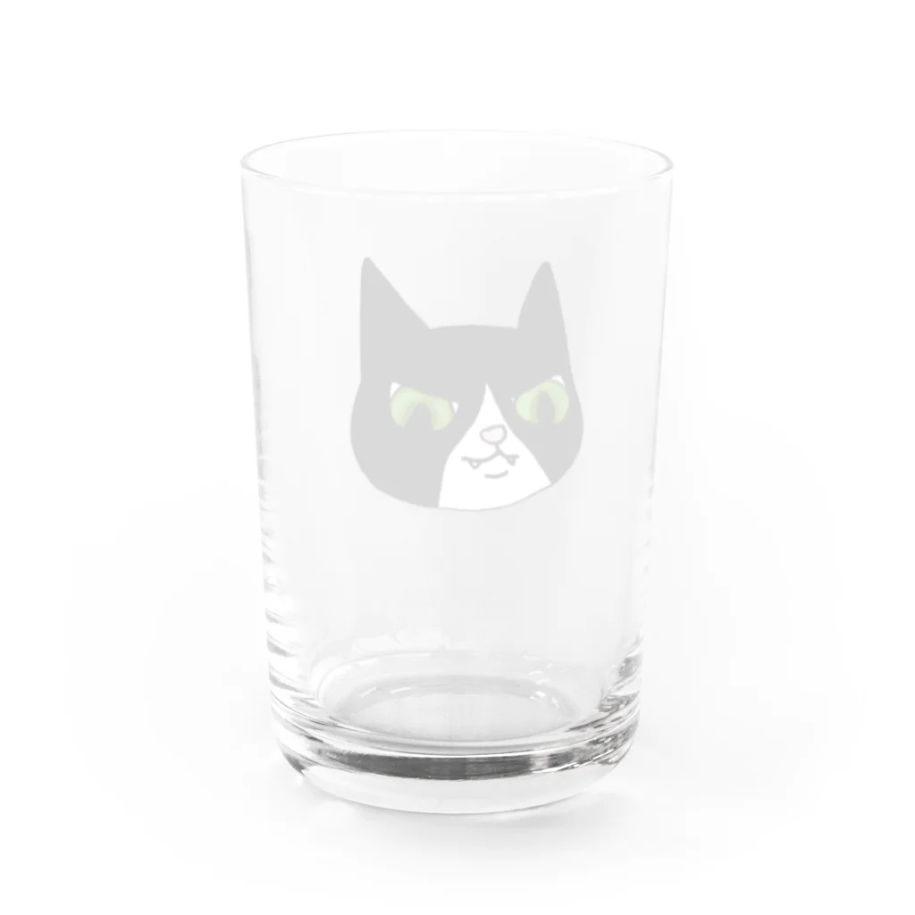 偽り太陽の白足袋福蔵 Water Glass :back