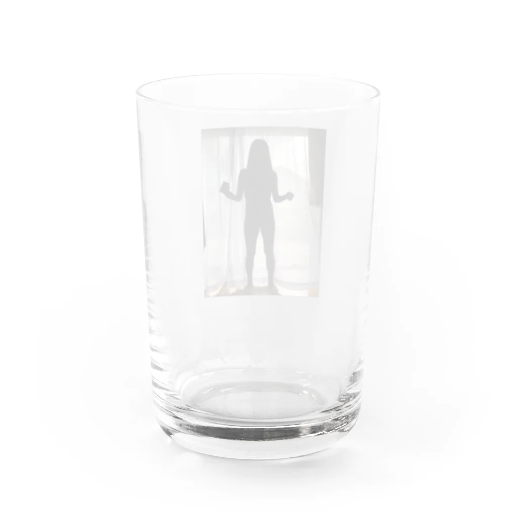 社会奉仕のピン2 Water Glass :back