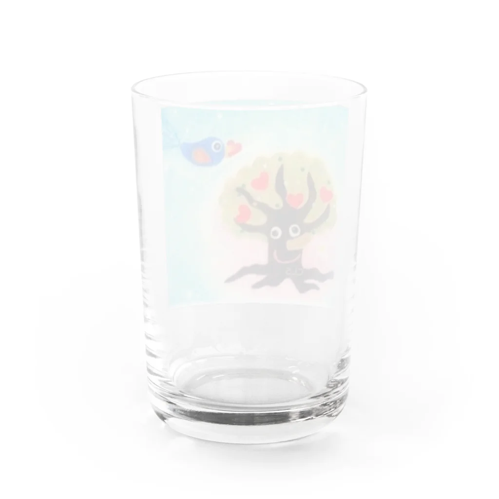 C.L.S♡osidu♡のOhanaの木シリーズ　by C.L.S Water Glass :back