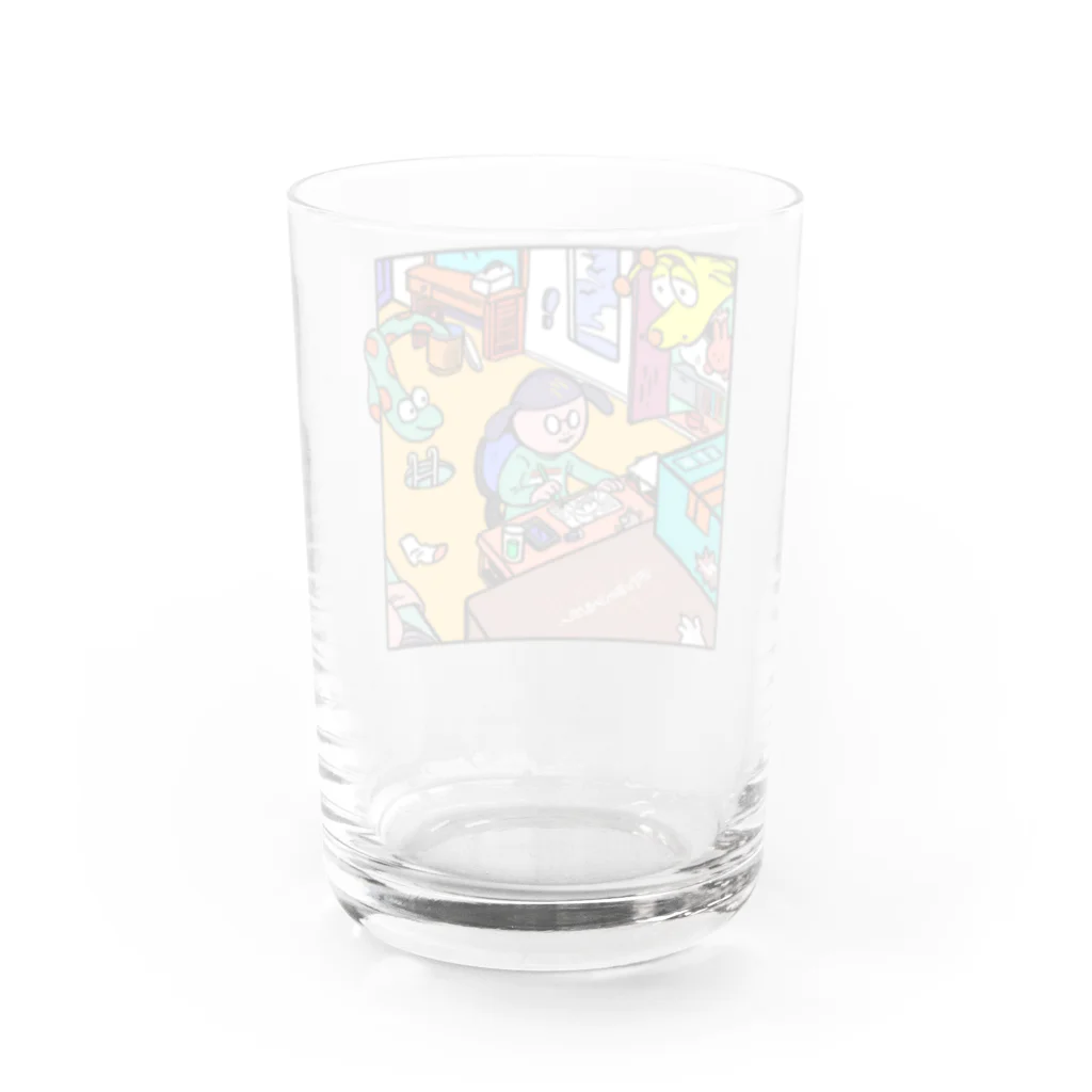 ワサビのYAPPY Water Glass :back