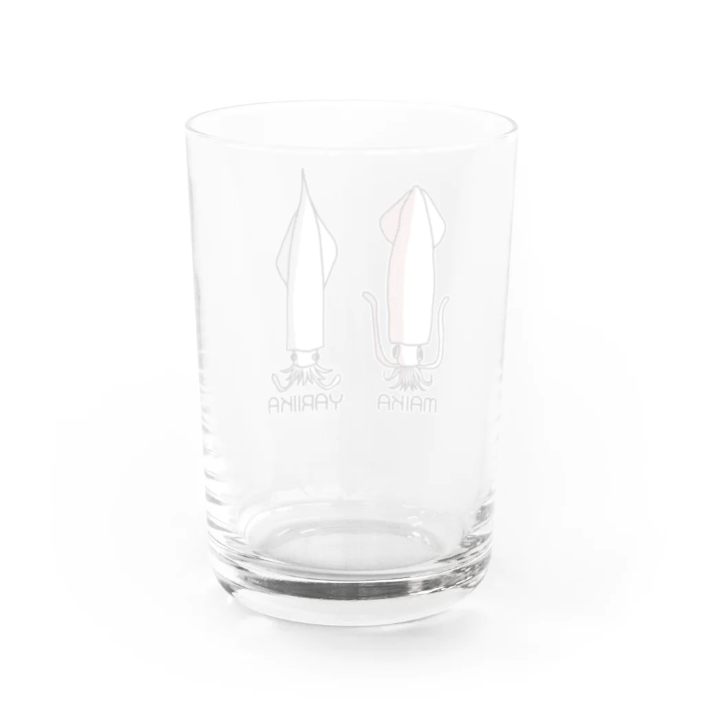 太幸丸のイガっこ(イカ) Water Glass :back