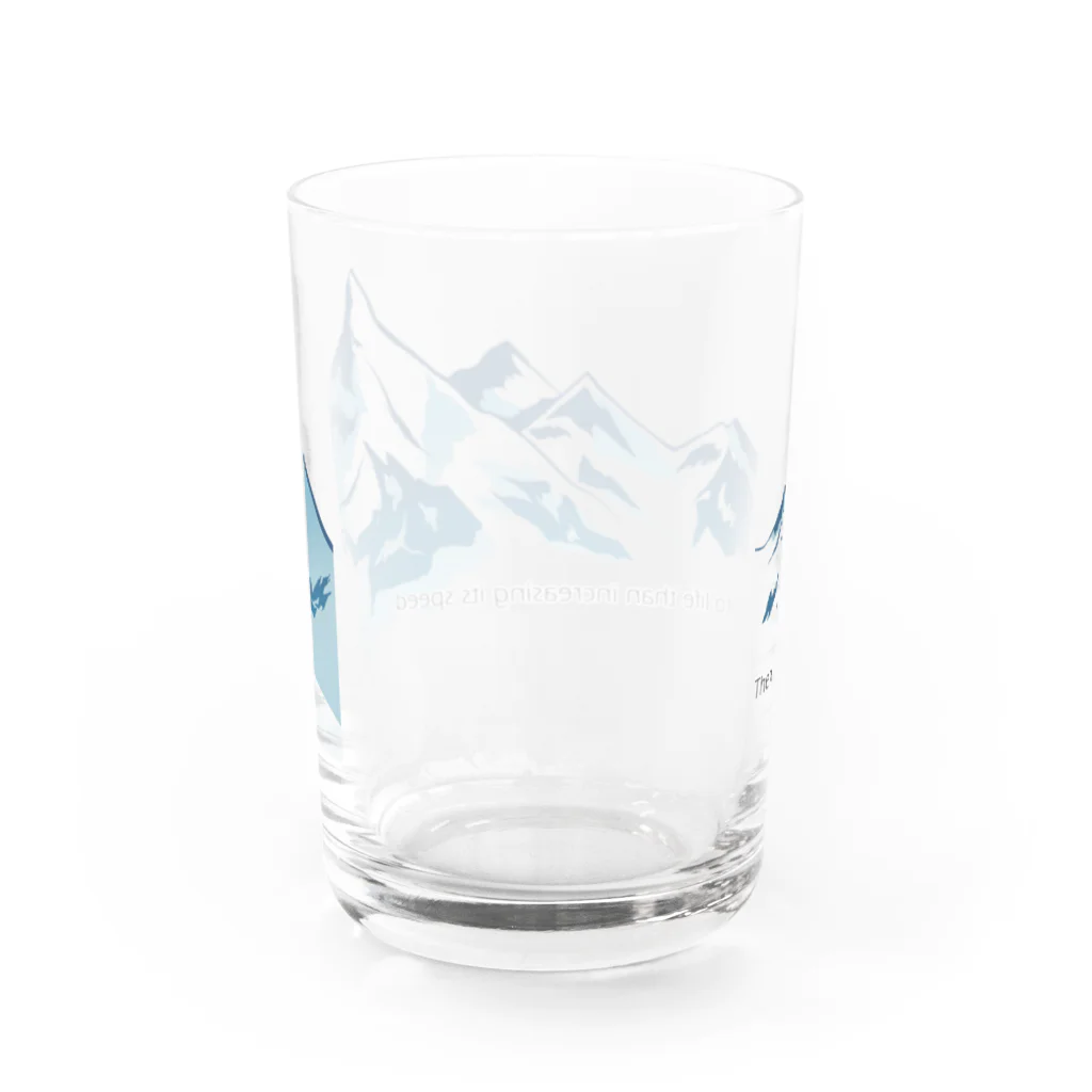 circle and dropsのPEAK Water Glass :back