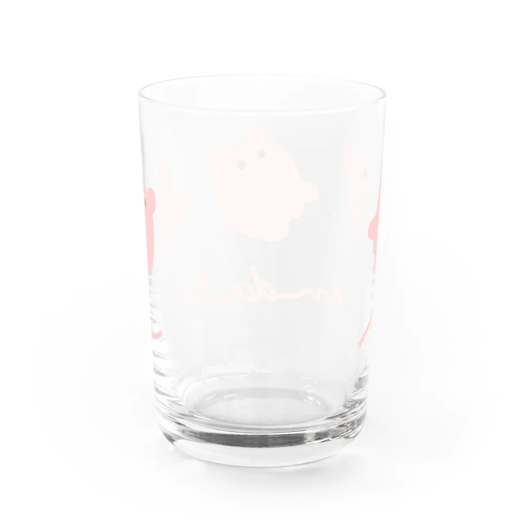 サメとメンダコ[namelessmm2]のただようメンダコ Water Glass :back