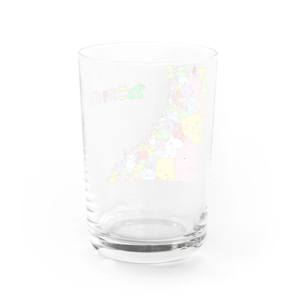 nawoko-yaの猫スタジアム Water Glass :back