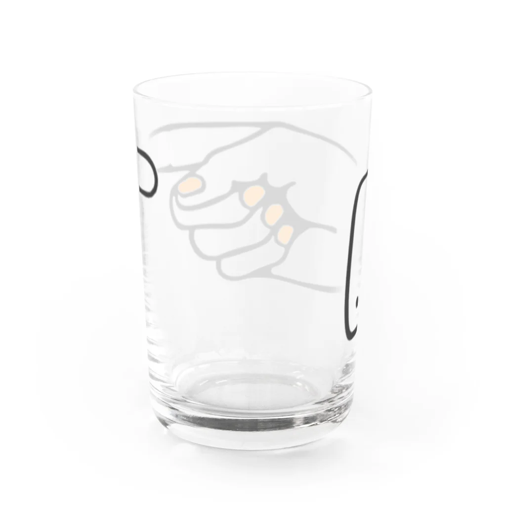 PROPSのあっちこっち　オレンジ Water Glass :back