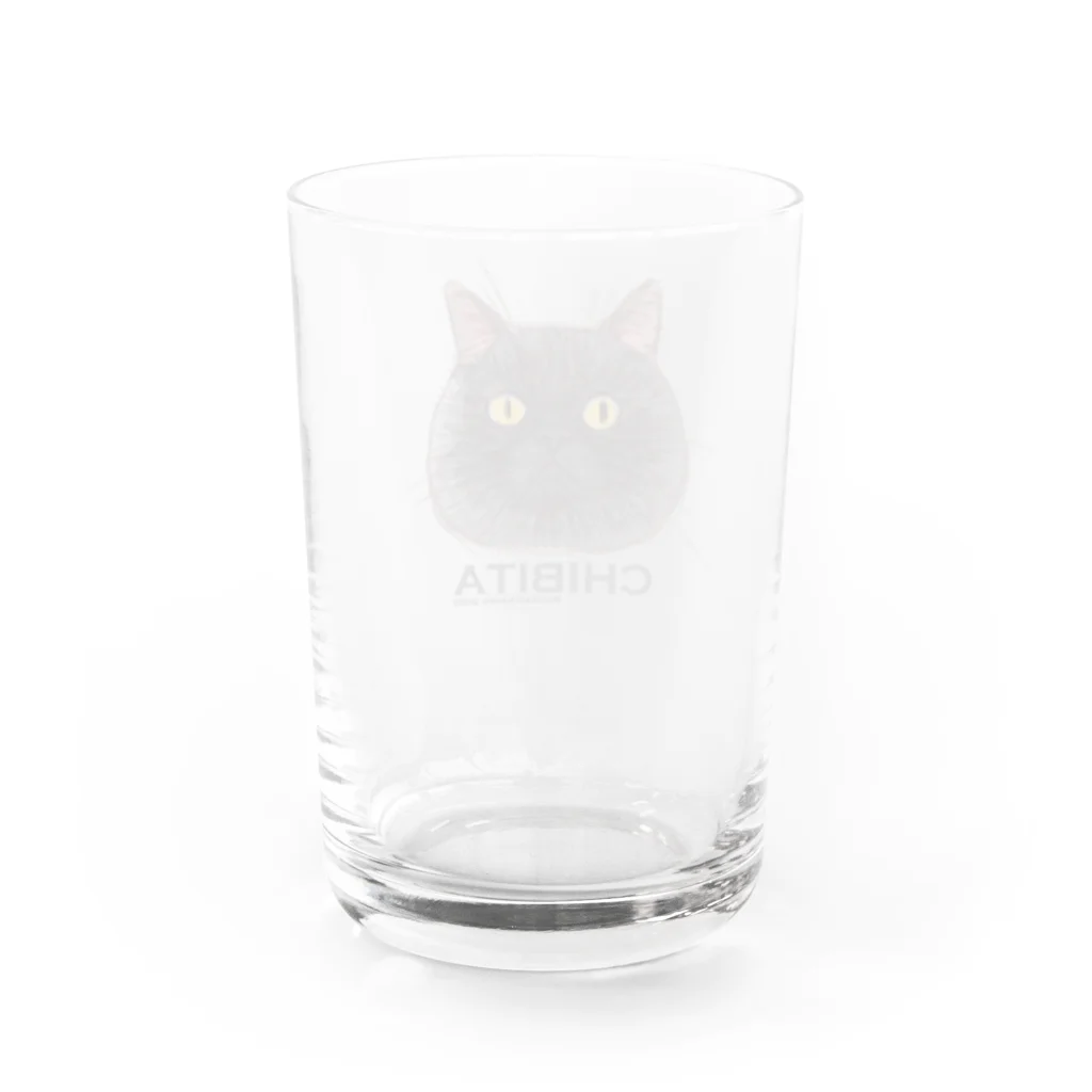 wokasinaiwoのバースデイちび太 Water Glass :back