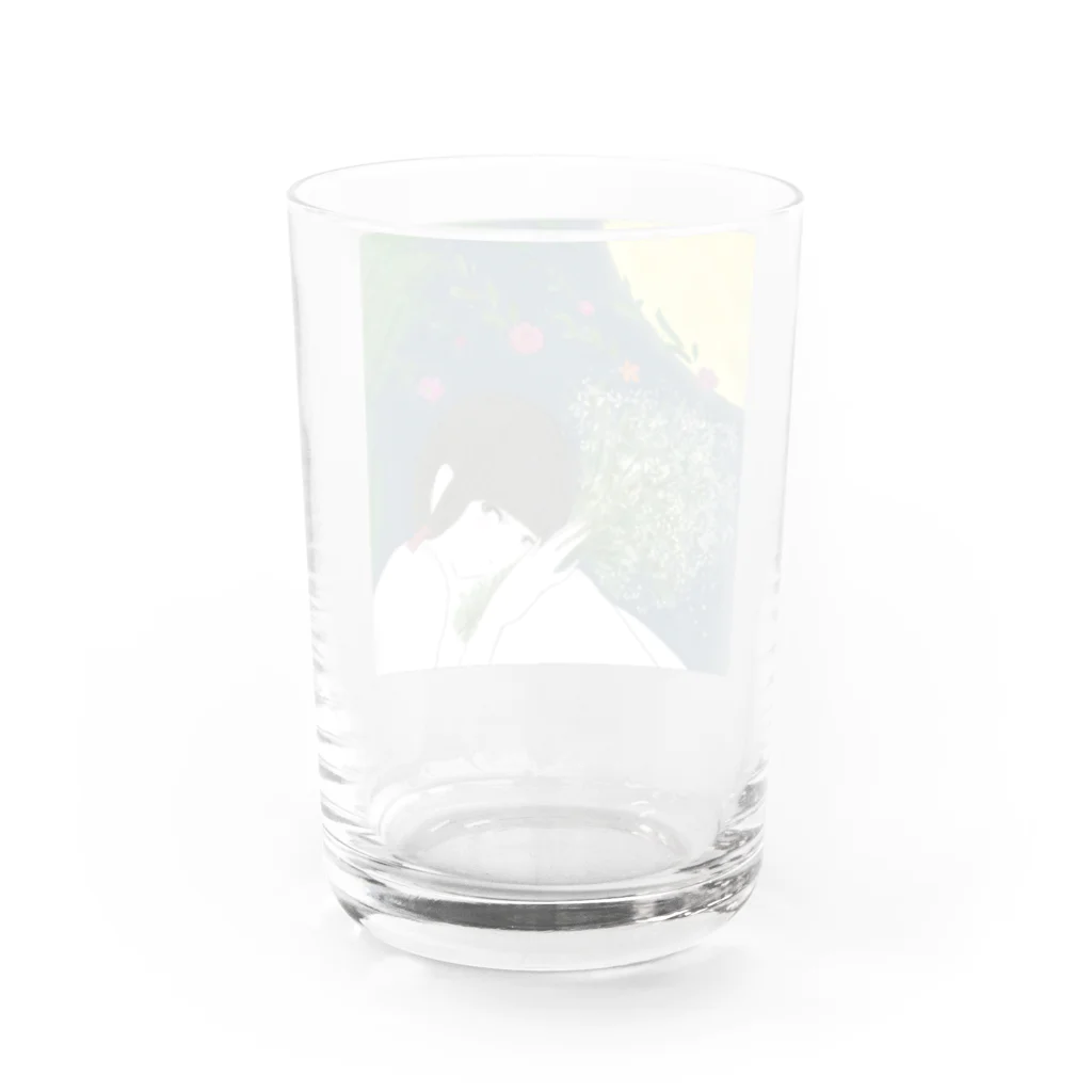 HAGU HOSHINO COLLABORATION STOREの【MAKI】HAGU HOSHINO Glass Water Glass :back