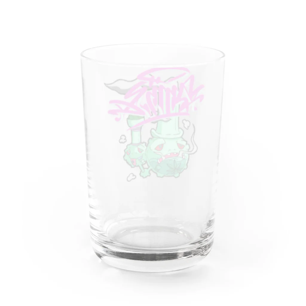 くさし屋のブリドガス Water Glass :back