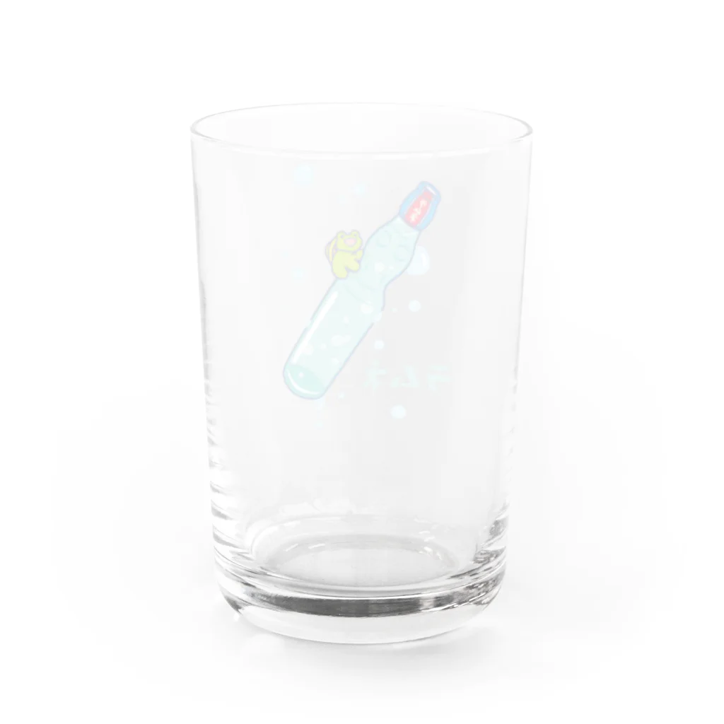 やまむらともよのラムネる〜グラス Water Glass :back