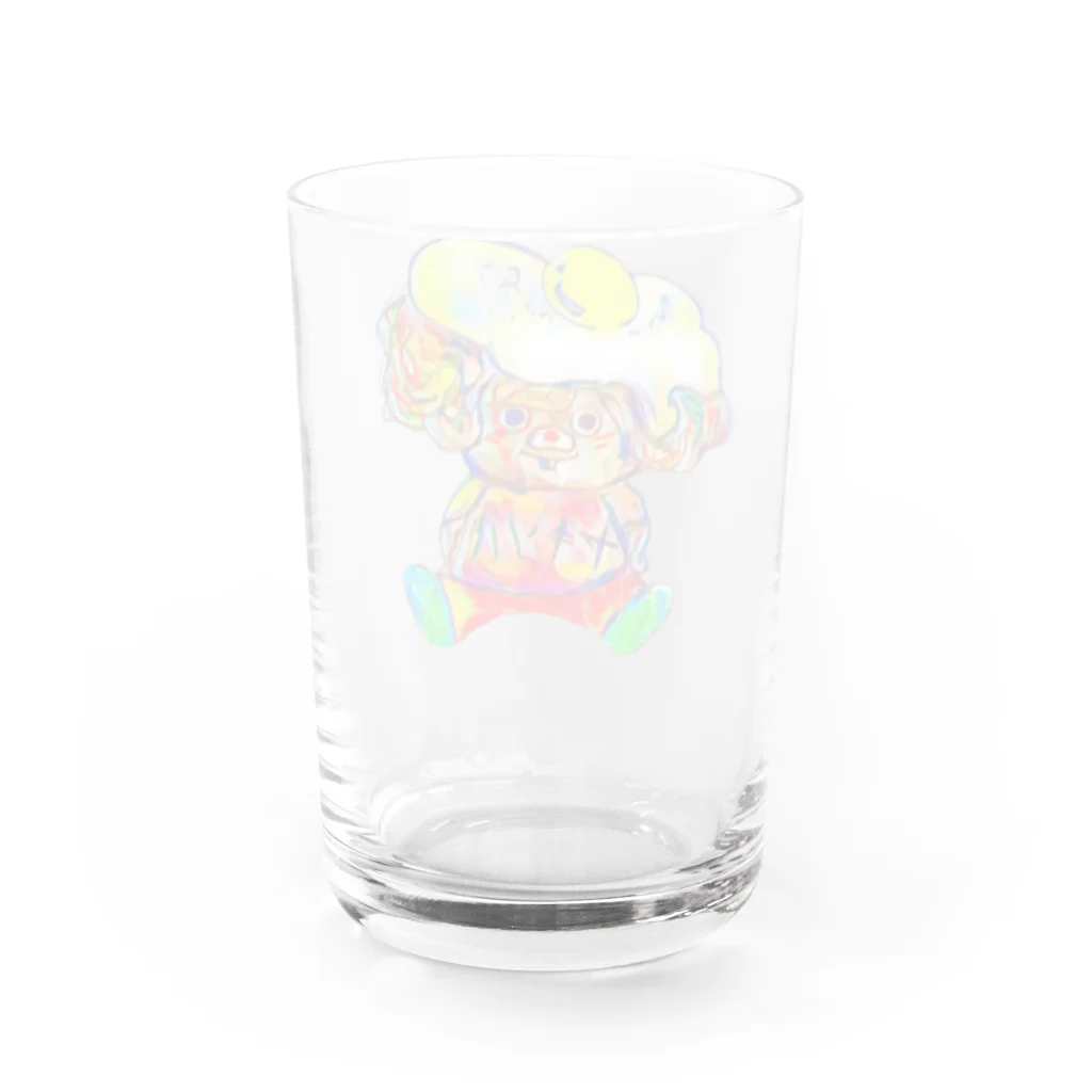 すやこのヤキソバ君 Water Glass :back