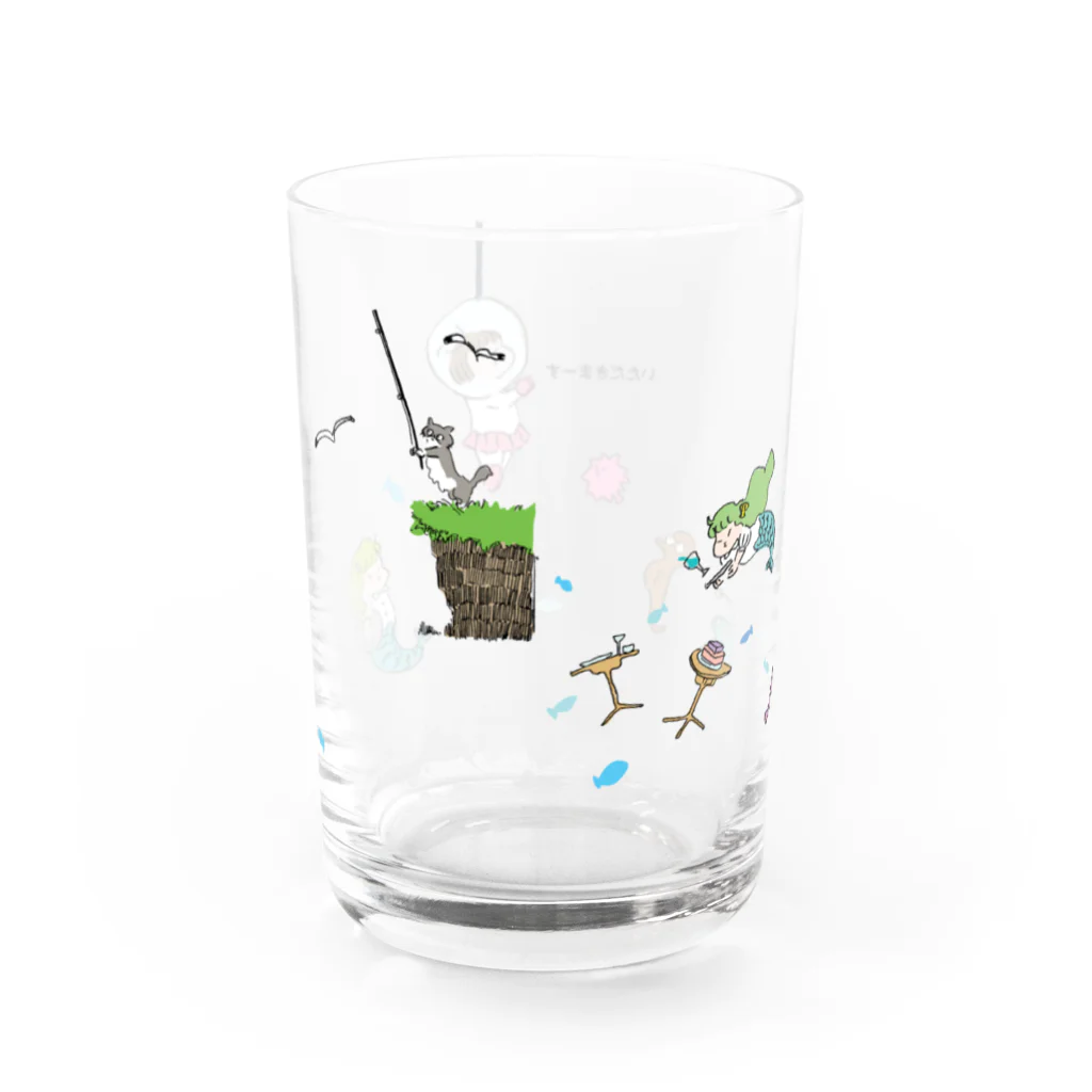 nakashinの深海レストラン「いただきまーす」 Water Glass :back