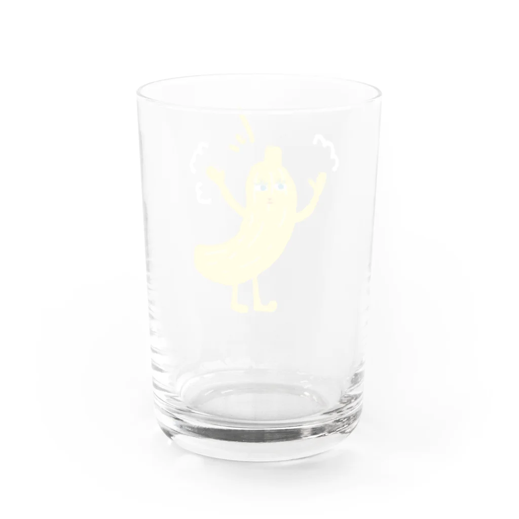 Ayaka Chiyoda/千代田彩華のバナナくん🍌 Water Glass :back