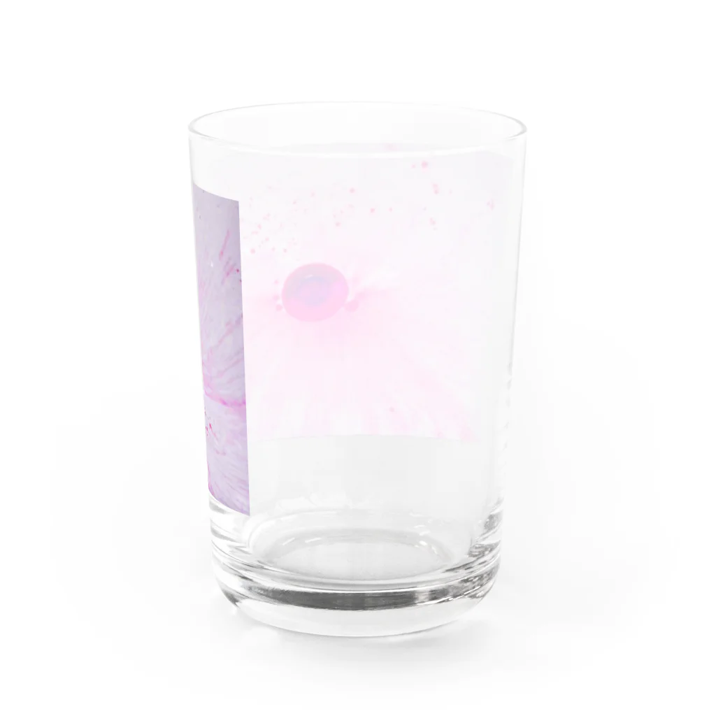 NagamiPoppyのぶちまけた Water Glass :back