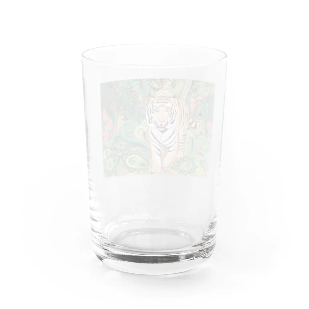 𝙎𝙀𝙍𝙄𝙆𝘼 🌙のTIGER グラス反対面