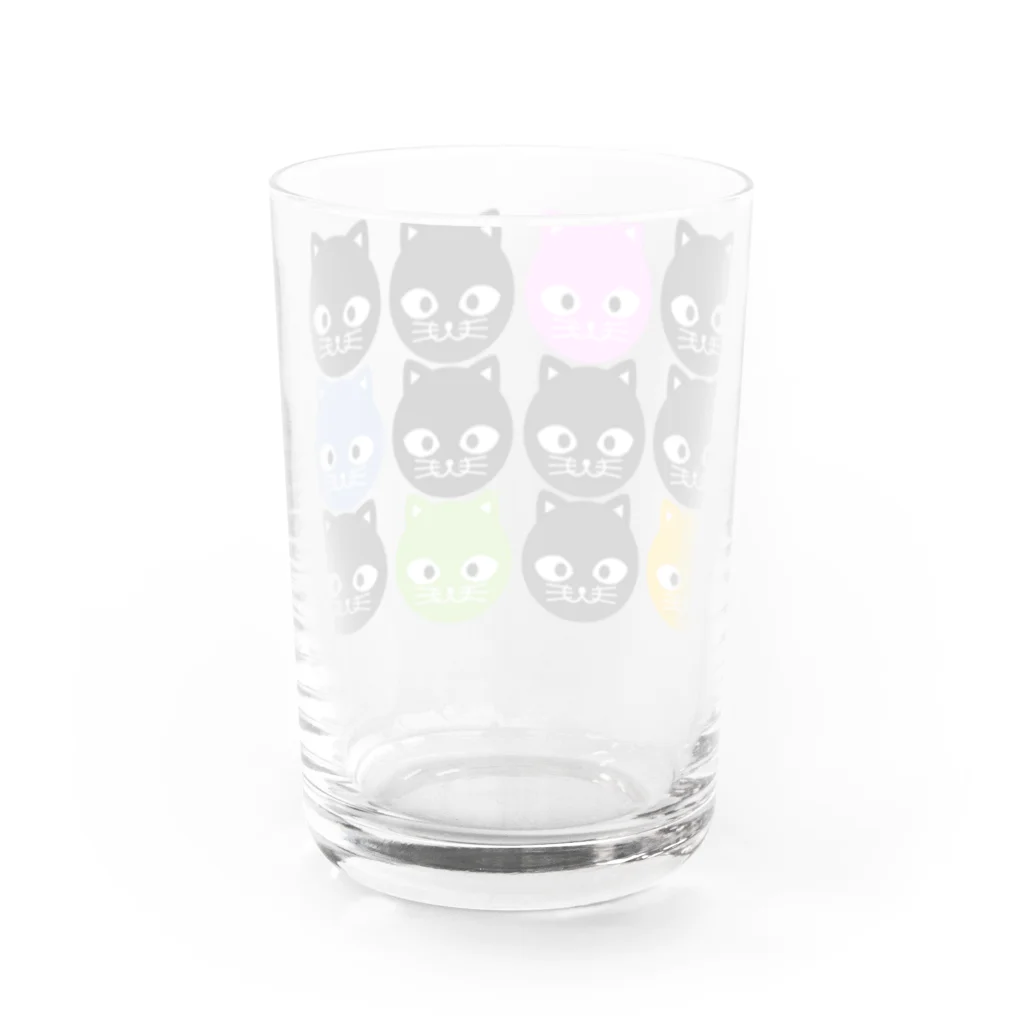 team.4B0Aの十二匹のぬこ Water Glass :back